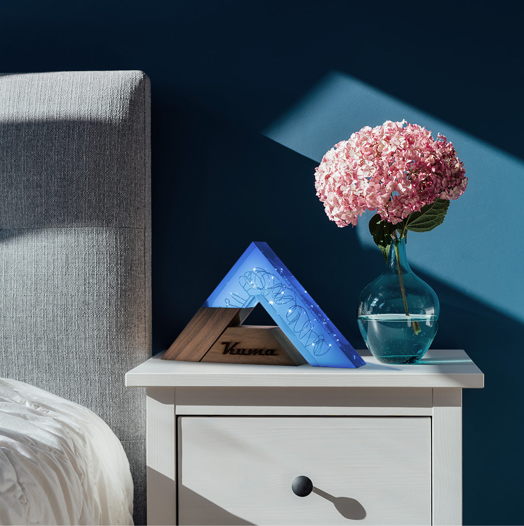 KUMA Design Tischlampe BLAU