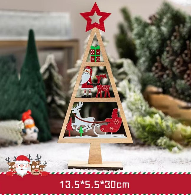 Mini Holz Weihnachtsbaum