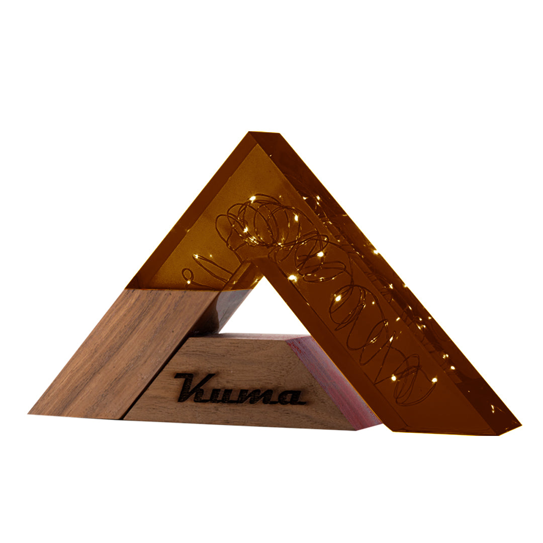 KUMA Design Tischlampe BRAUN