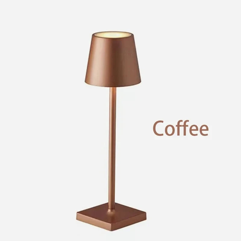 Tokio LED Tischlampe – Dimmbar, kabellos & per Touch steuerbar