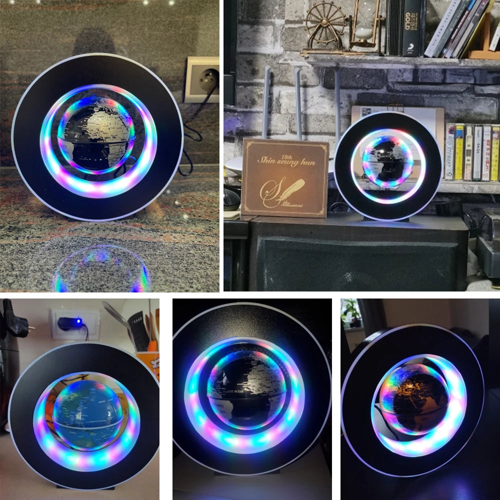 Schwebende Lampe – Magnetische LED Weltkugel Leuchte