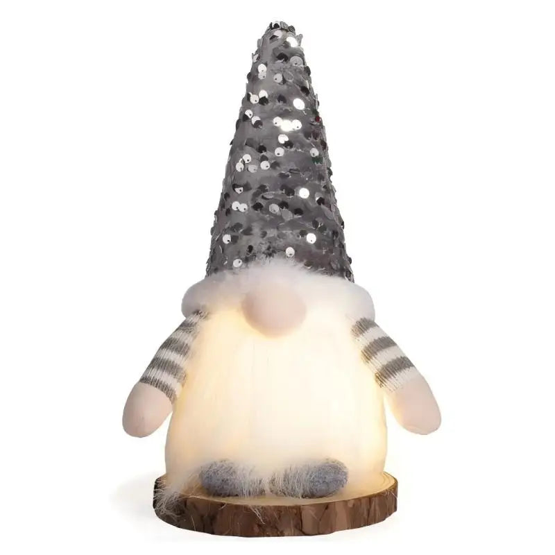 Weihnachtswichtel Deko Figur leuchtend