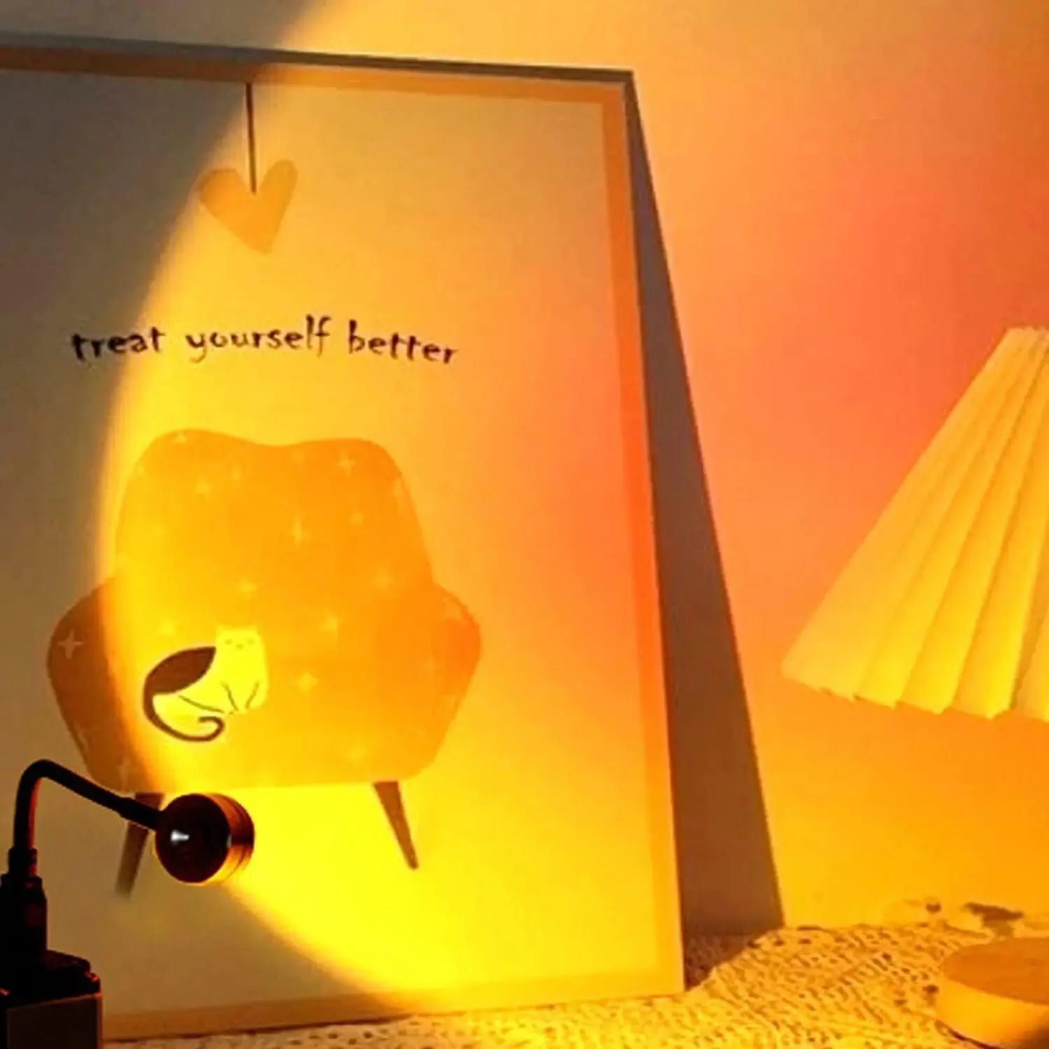 USB Sunset Lampe - Sonnenuntergangslicht