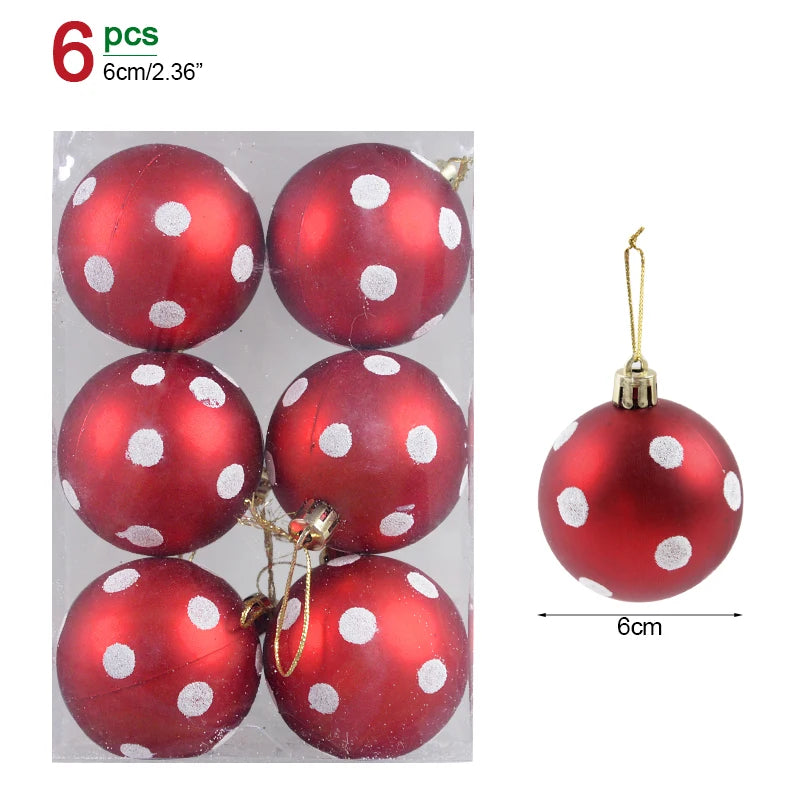 Weihnachtskugeln SPECIAL 6 Stück | 6 cm