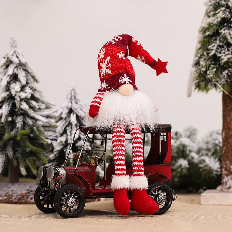 Weihnachtswichtel Deko Figur leuchtend