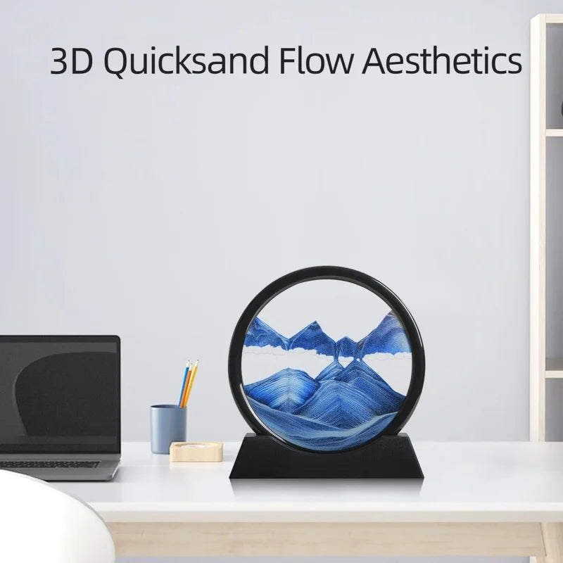 Sandbild 3D Hourglass