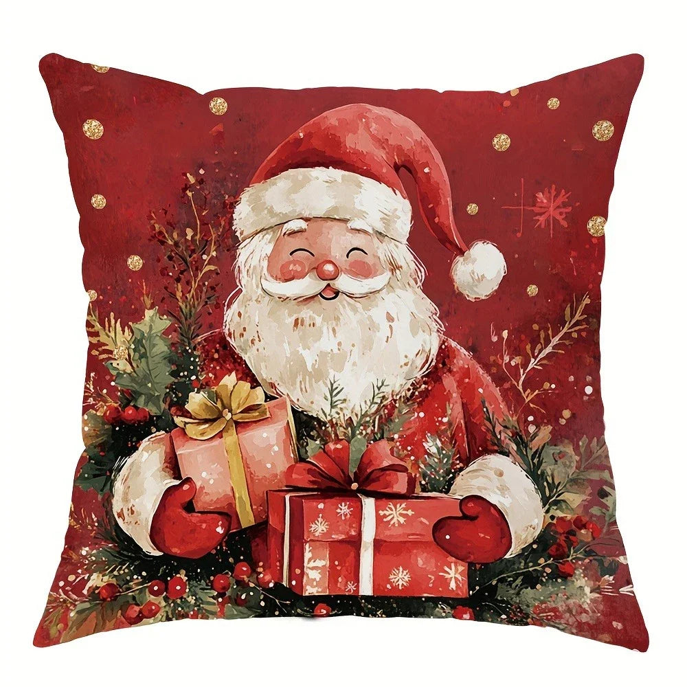 Weihnachtliche Dekokissen