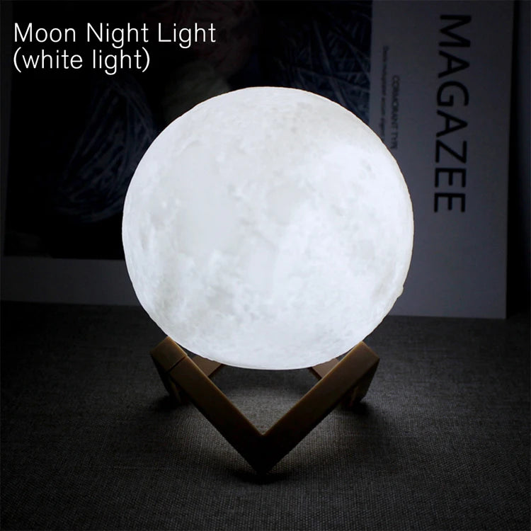 London Nachttischlampe LED Mondlampe – 3D Sternenlicht mit Ständer