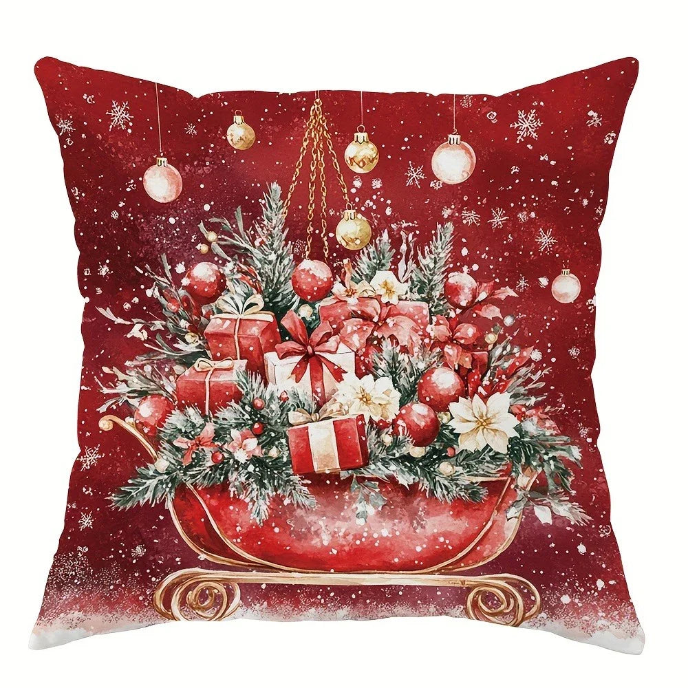 Weihnachtliche Dekokissen