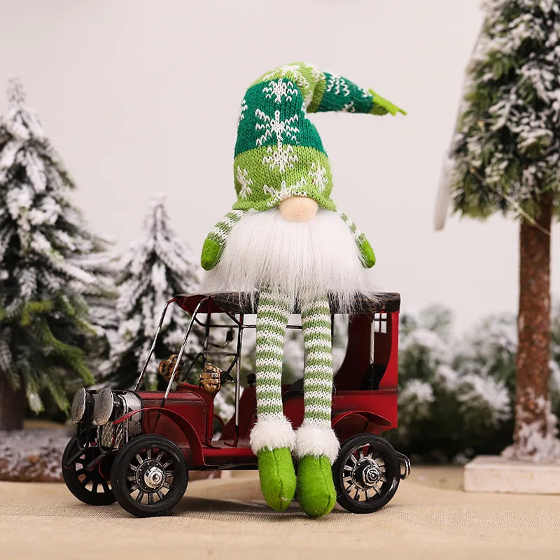 Weihnachtswichtel Deko Figur leuchtend