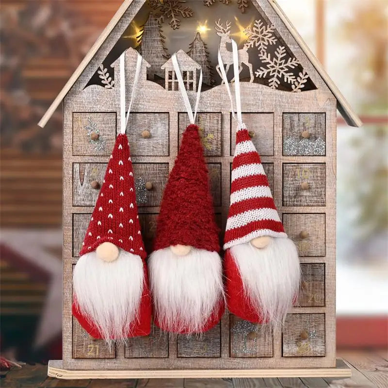 Weihnachtswichtel Deko Figur leuchtend