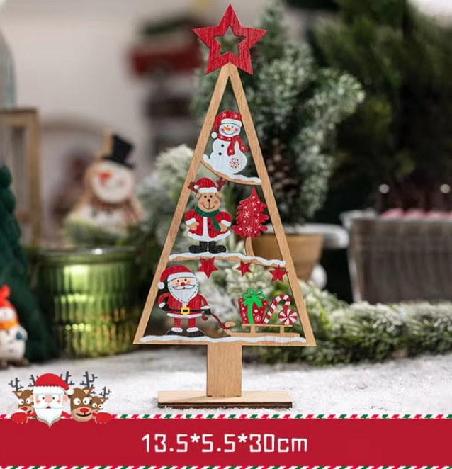 Mini Holz Weihnachtsbaum