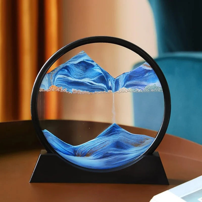 Sandbild 3D Hourglass