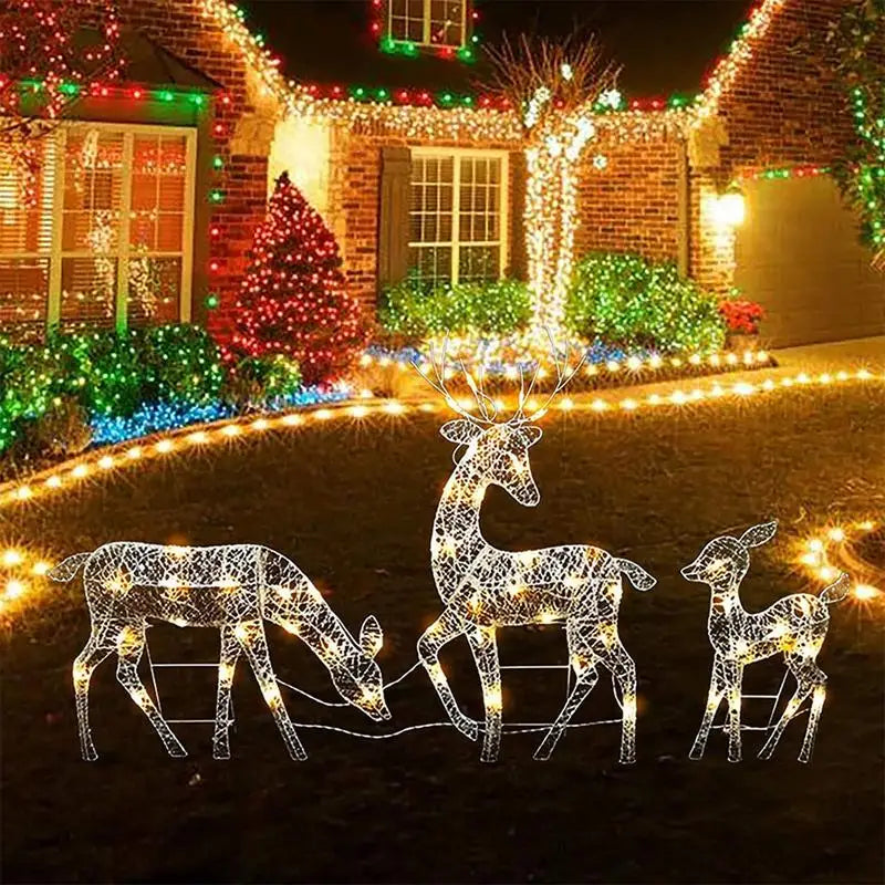 Leuchtendes Weihnachtsrentier