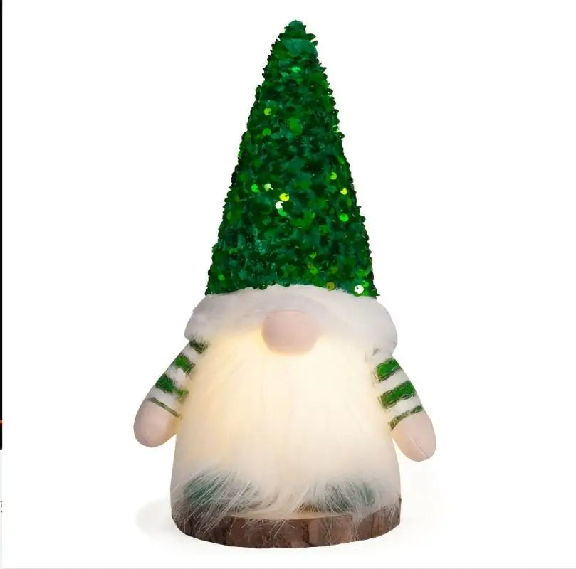 Weihnachtswichtel Deko Figur leuchtend