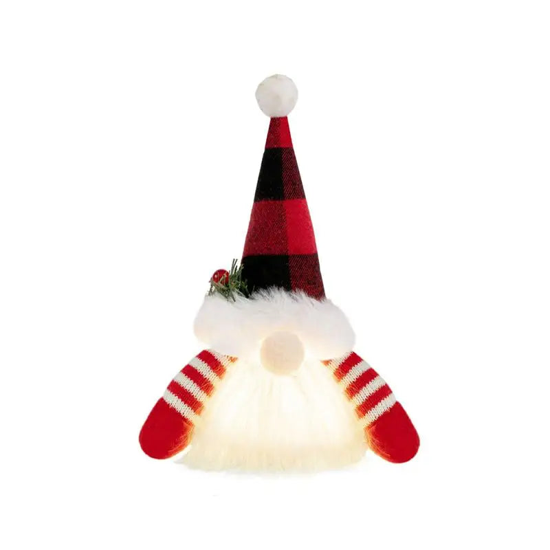 Weihnachtswichtel Deko Figur leuchtend