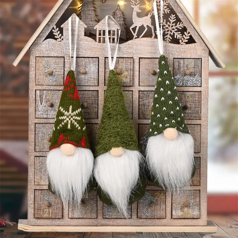 Weihnachtswichtel Deko Figur leuchtend
