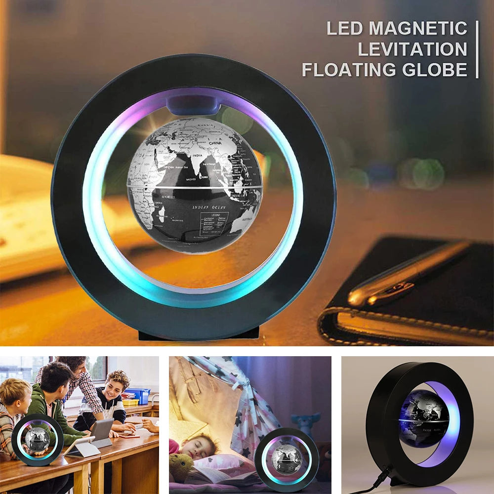 Schwebende Lampe – Magnetische LED Weltkugel Leuchte