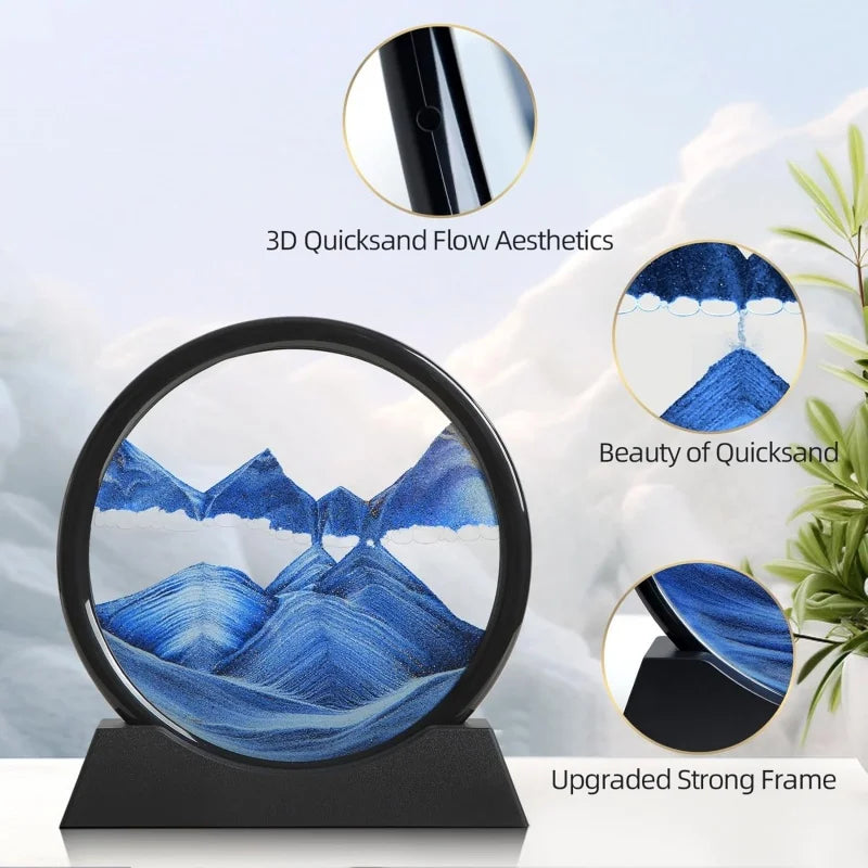 Sandbild 3D Hourglass
