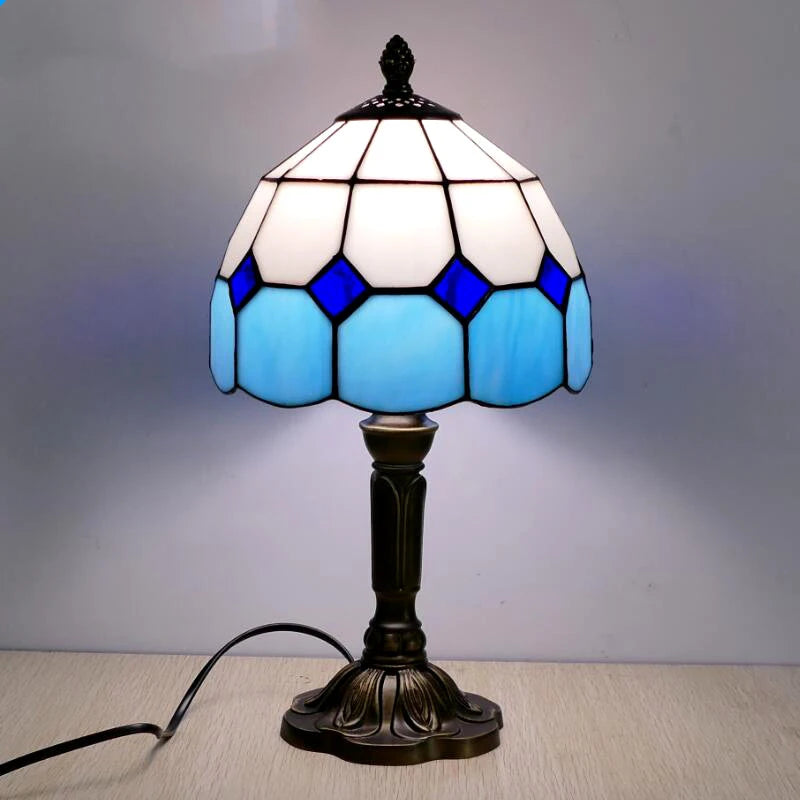 Vintage Tischlampe im Barockstil