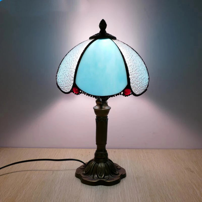 Vintage Tischlampe im Barockstil