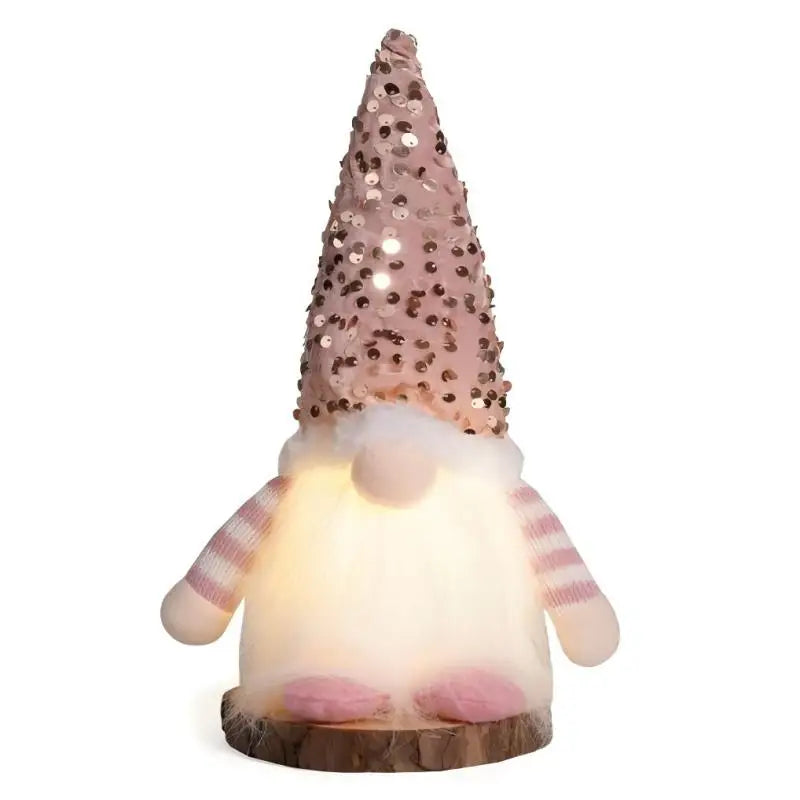 Weihnachtswichtel Deko Figur leuchtend