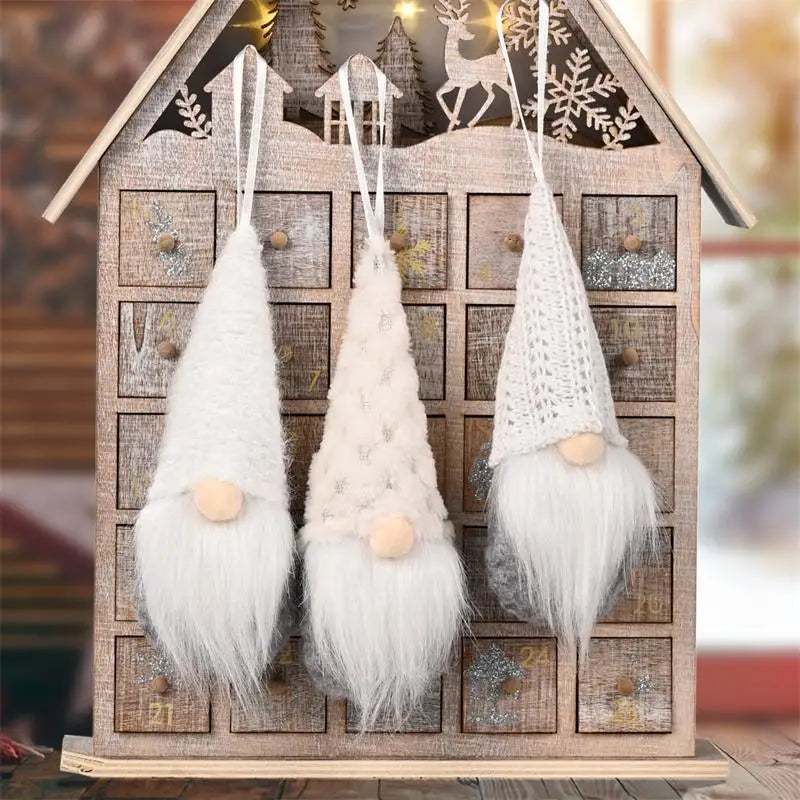 Weihnachtswichtel Deko Figur leuchtend