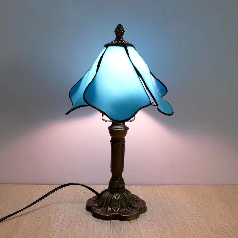 Vintage Tischlampe im Barockstil