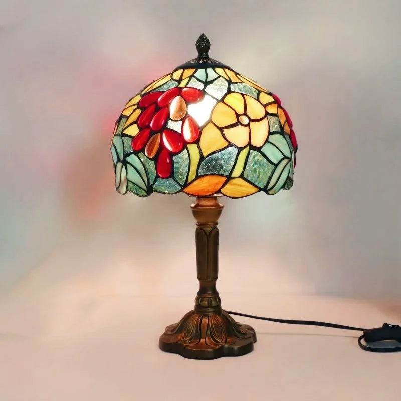 Vintage Tischlampe im Barockstil