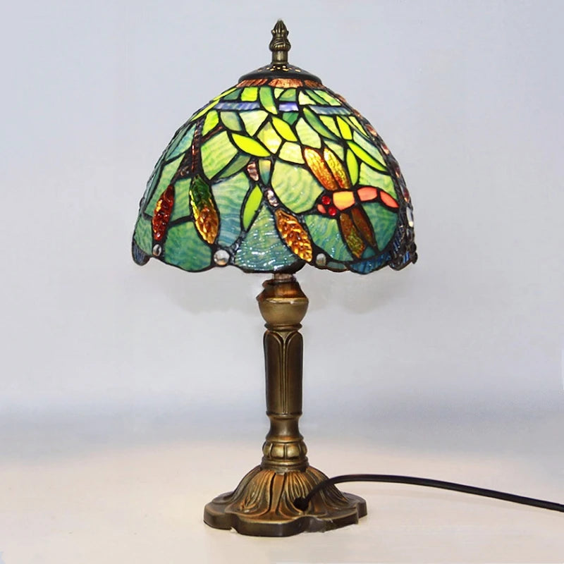 Vintage Tischlampe im Barockstil