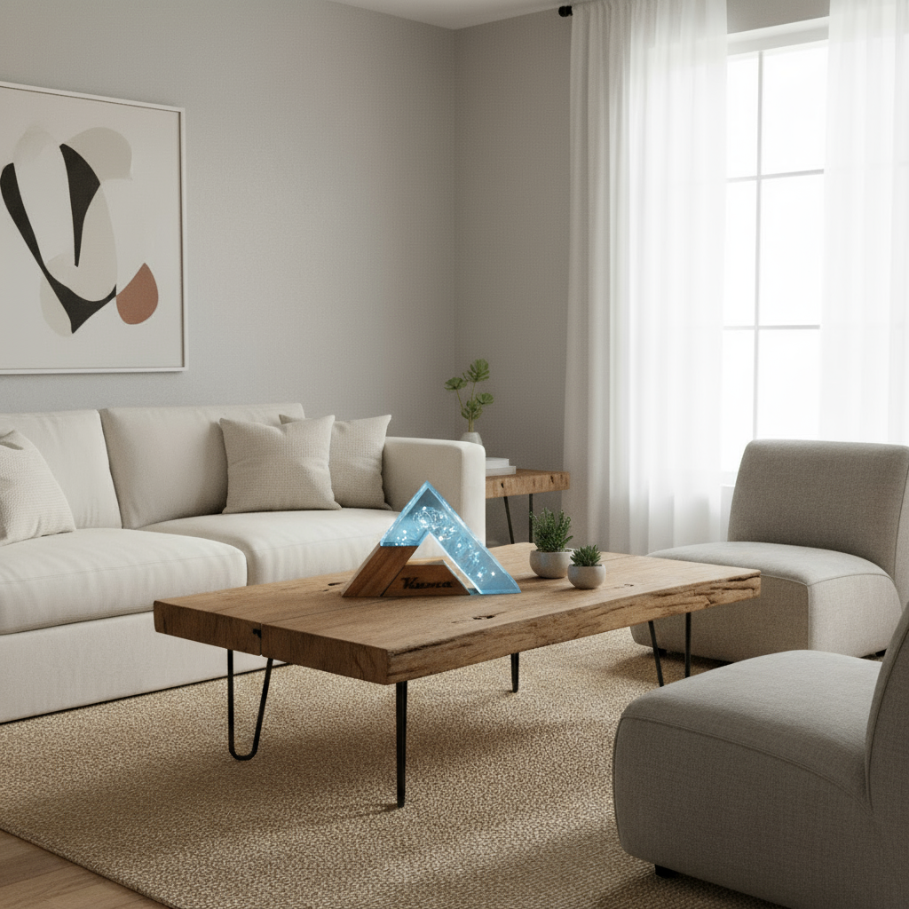 KUMA Design Tischlampe BLAU